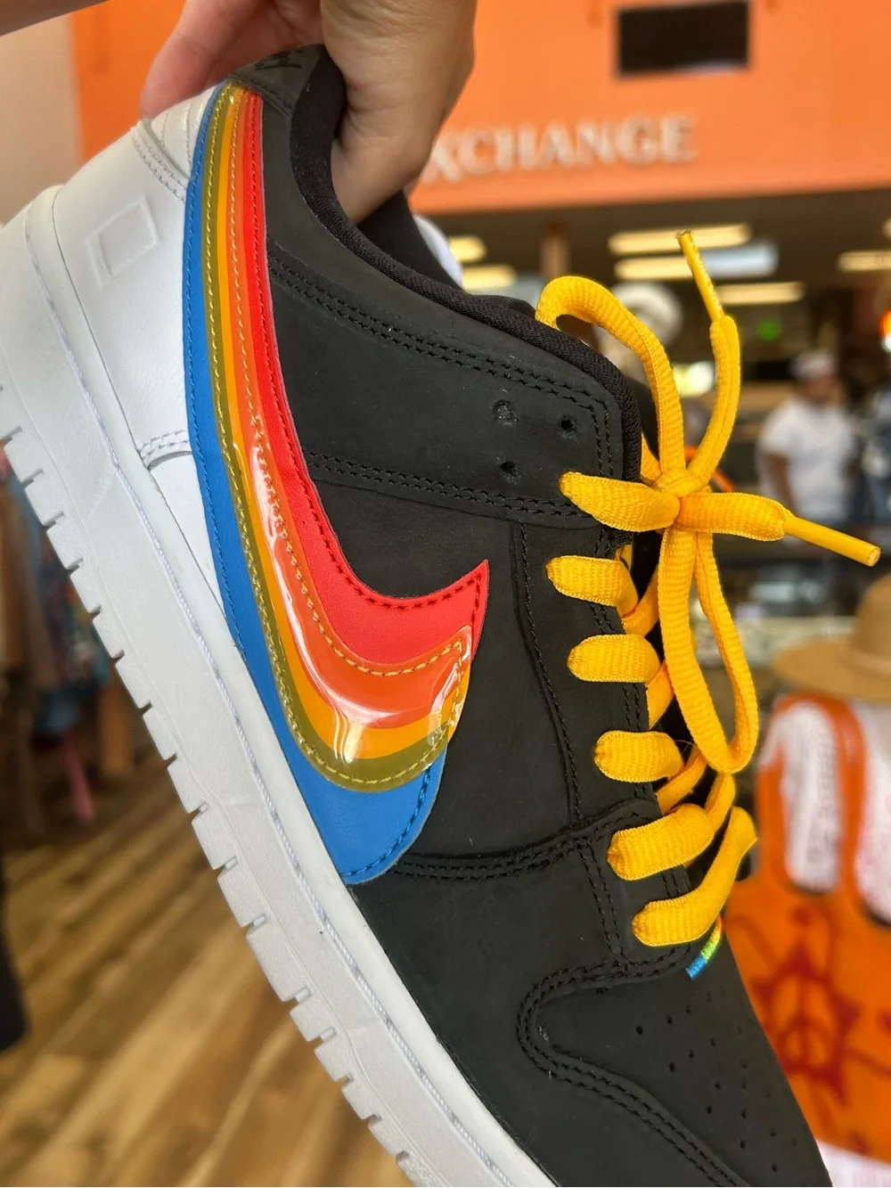 Polaroid Nike SB Dunk Low Pro
